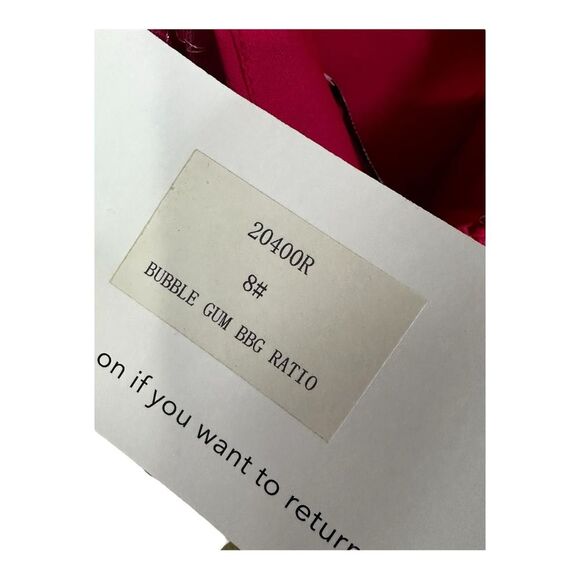 NWT Blush neon pink size 8 mini sequin homecoming party dress strappy back - Picture 10 of 11